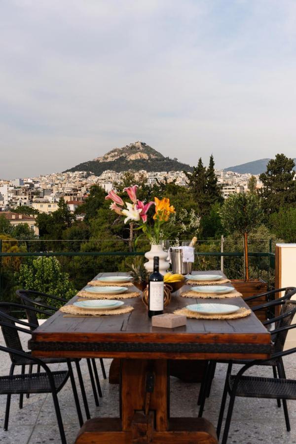 Апартаменты Visum Acropol ,3Br - Private Terrace-Jacuzzi - Amazing View Афины Экстерьер фото
