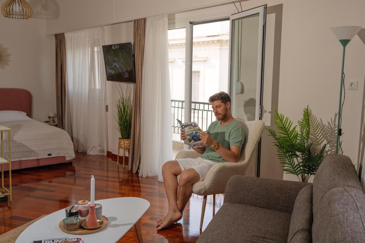 Апартаменты Visum Acropol ,3Br - Private Terrace-Jacuzzi - Amazing View Афины Экстерьер фото