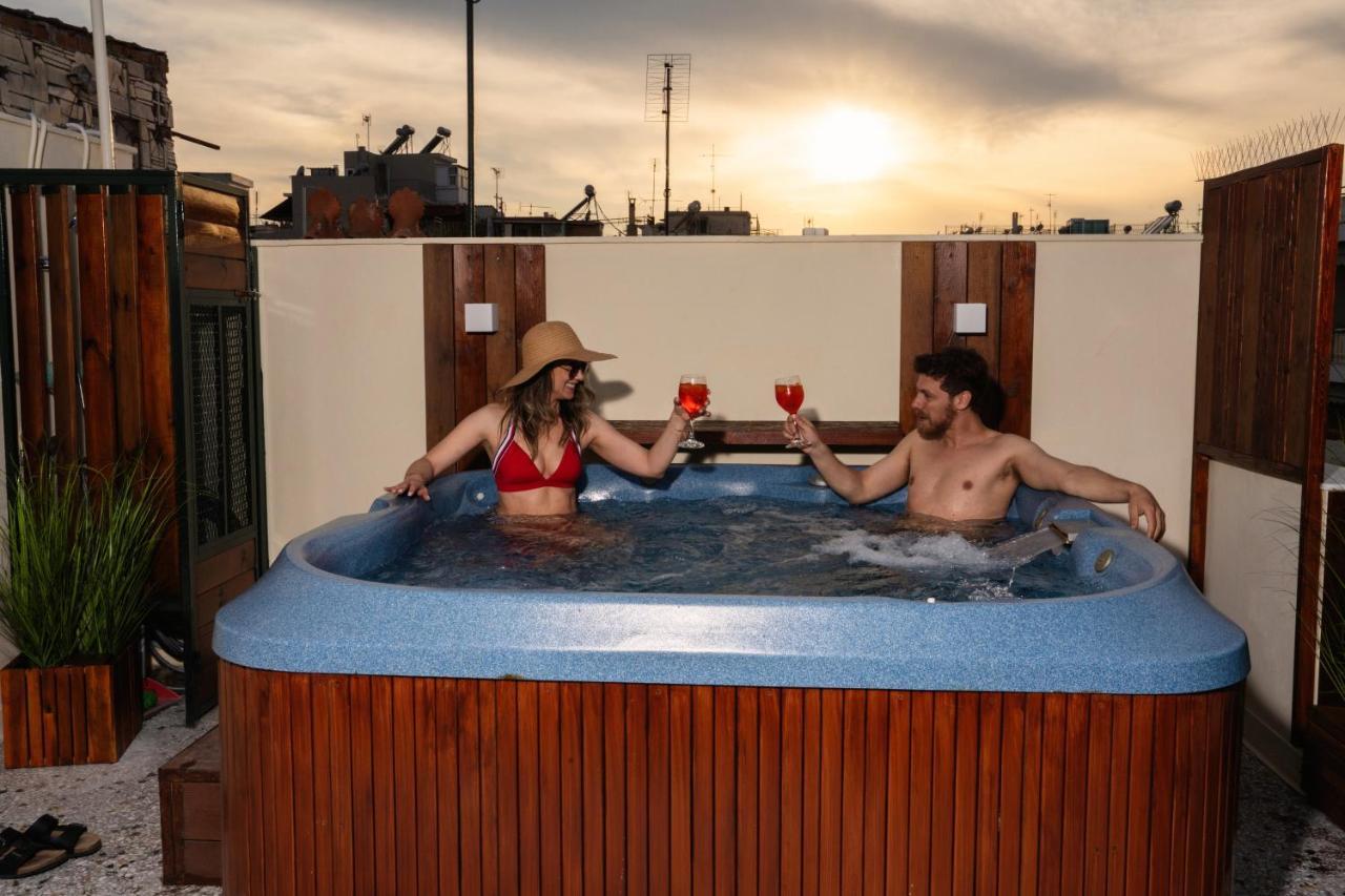 Апартаменты Visum Acropol ,3Br - Private Terrace-Jacuzzi - Amazing View Афины Экстерьер фото